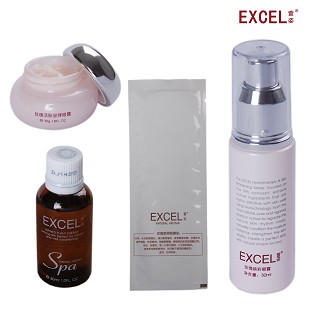 萱姿 玫瑰明眸精华眼护理套装 4件套