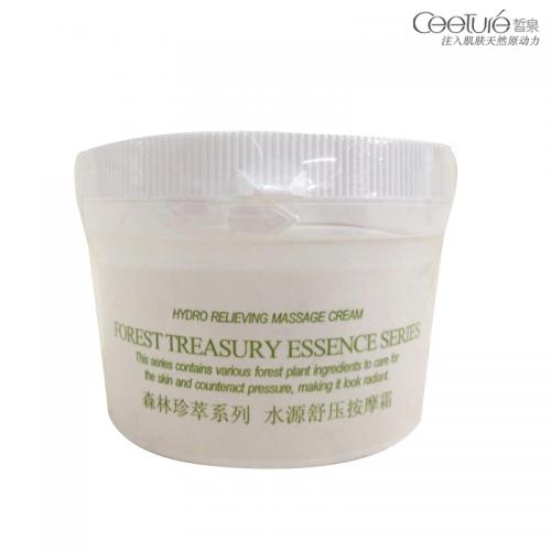 皙泉水源舒压按摩霜300g 院装 森林系列