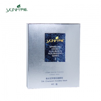 韩国尹姬进口蚕丝冠军隐形面膜贴6片/盒 丝滑 细腻
