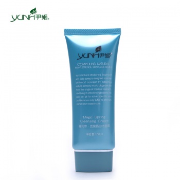 韩国尹姬YH011 凝花萃活泉晶白洁面霜 100ml 美白补水